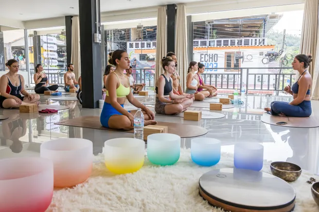 1 Full Day Wellness Retreat Thailand | Yoga, Pilates, Ice Bath & Sound Healing on Koh Tao