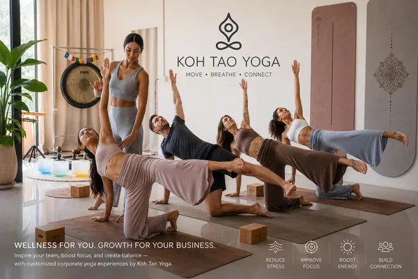 Koh Tao Corporate Retreat Wellness, Yoga & Team-Building Experiences : Business Trip in Koh Tao