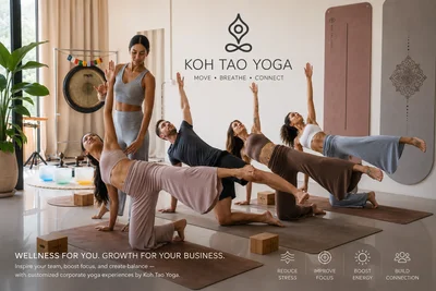 Koh Tao Corporate Retreat Wellness, Yoga & Team-Building Experiences : Business Trip in Koh Tao