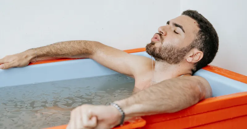 Ice bath experience at Koh Tao Yoga