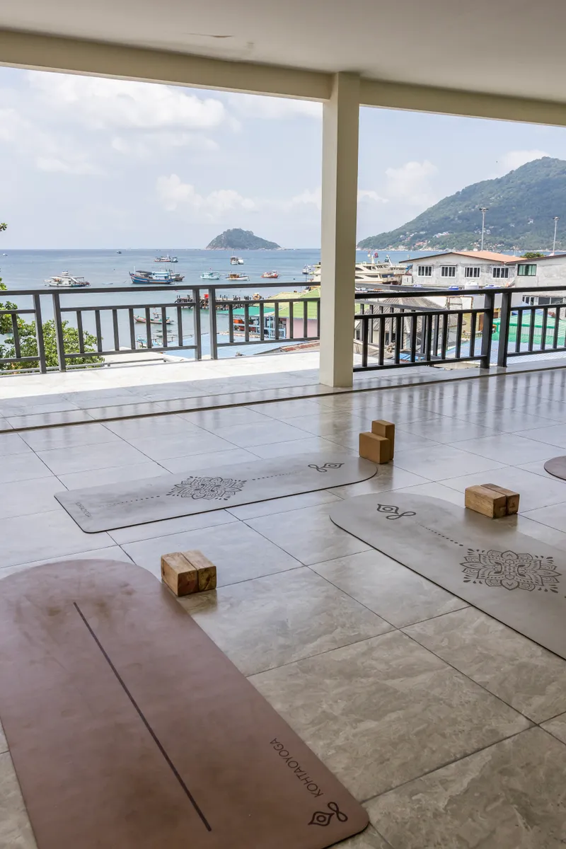 Ice bath experience at Koh Tao Yoga