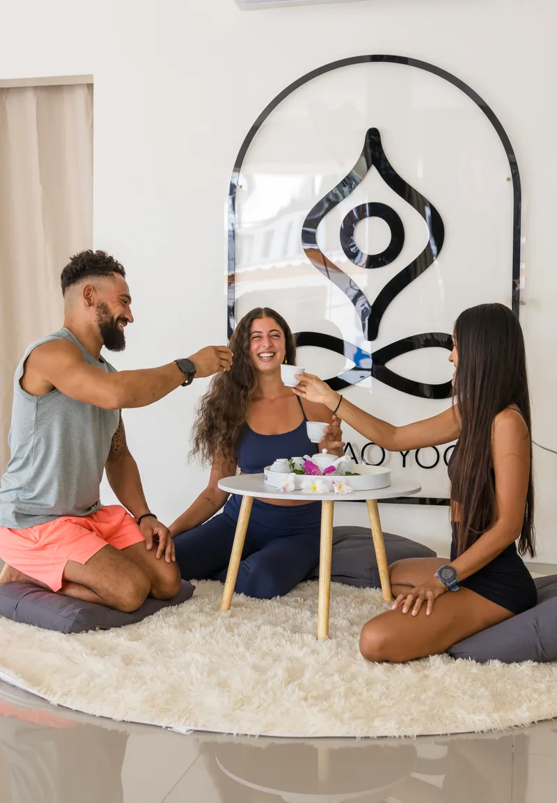 Ice bath experience at Koh Tao Yoga